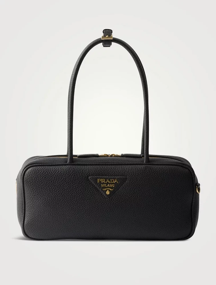 Medium Leather Top-handle Bag