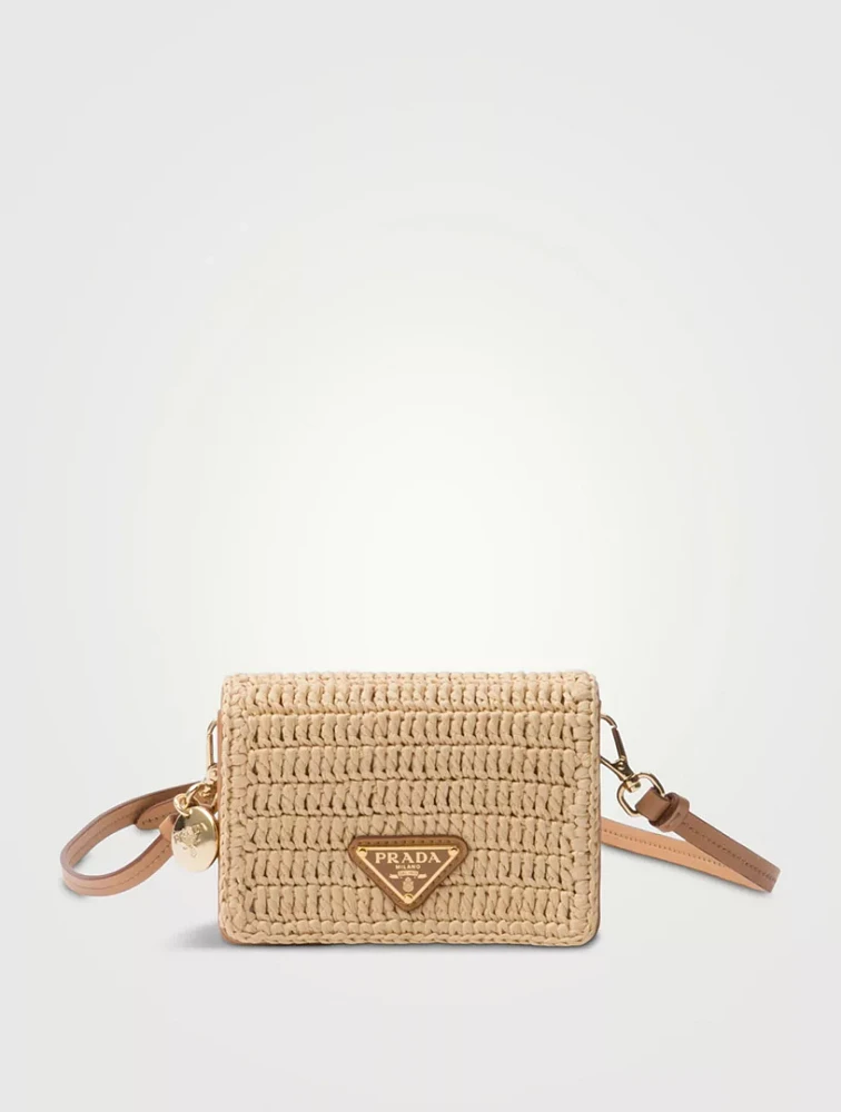 Crochet Card Holder With Shoulder Strap