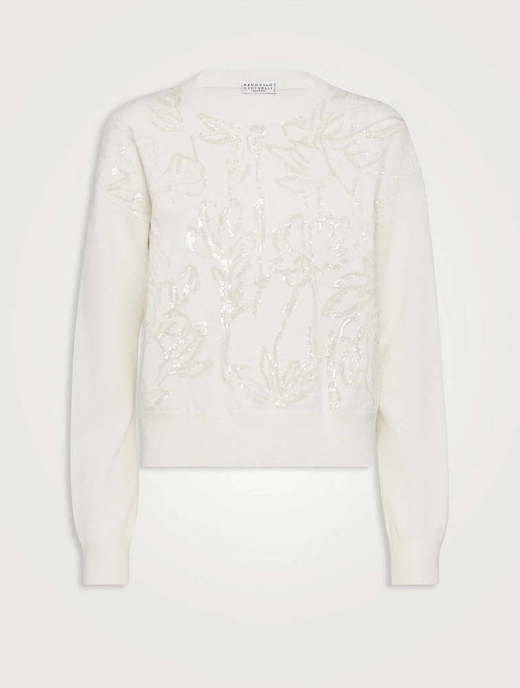 Sweater With Embroidery