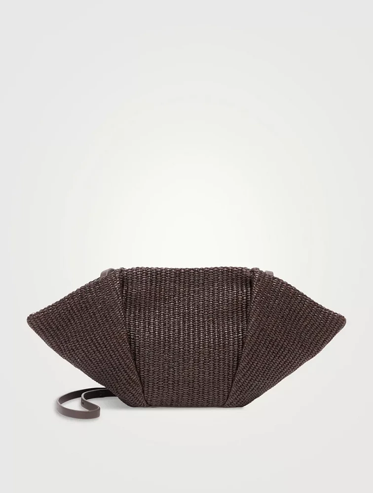 Raffia Marina Pouch Bag