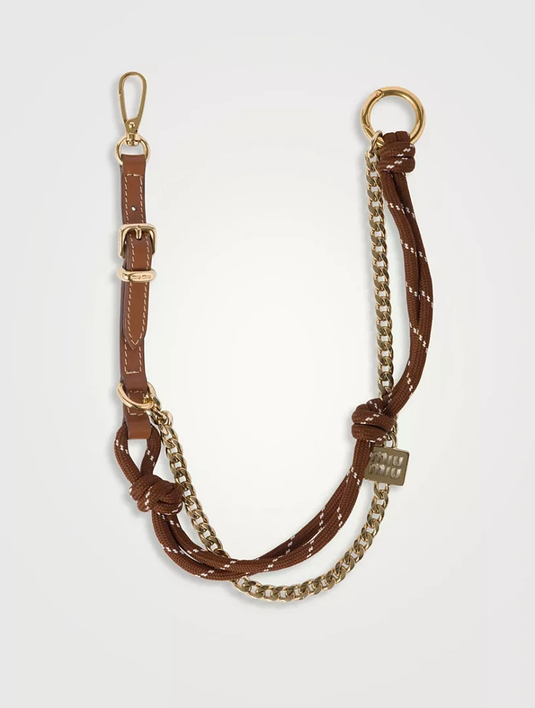 Leather, Cord, And Metal Trick