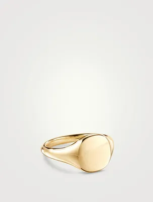 Dy Pinky Ring 18k Yellow Gold