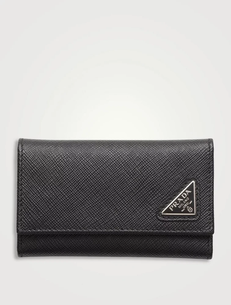 Saffiano Leather Key Case