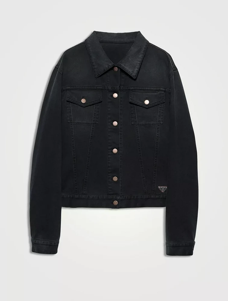 Denim Blouson Jacket