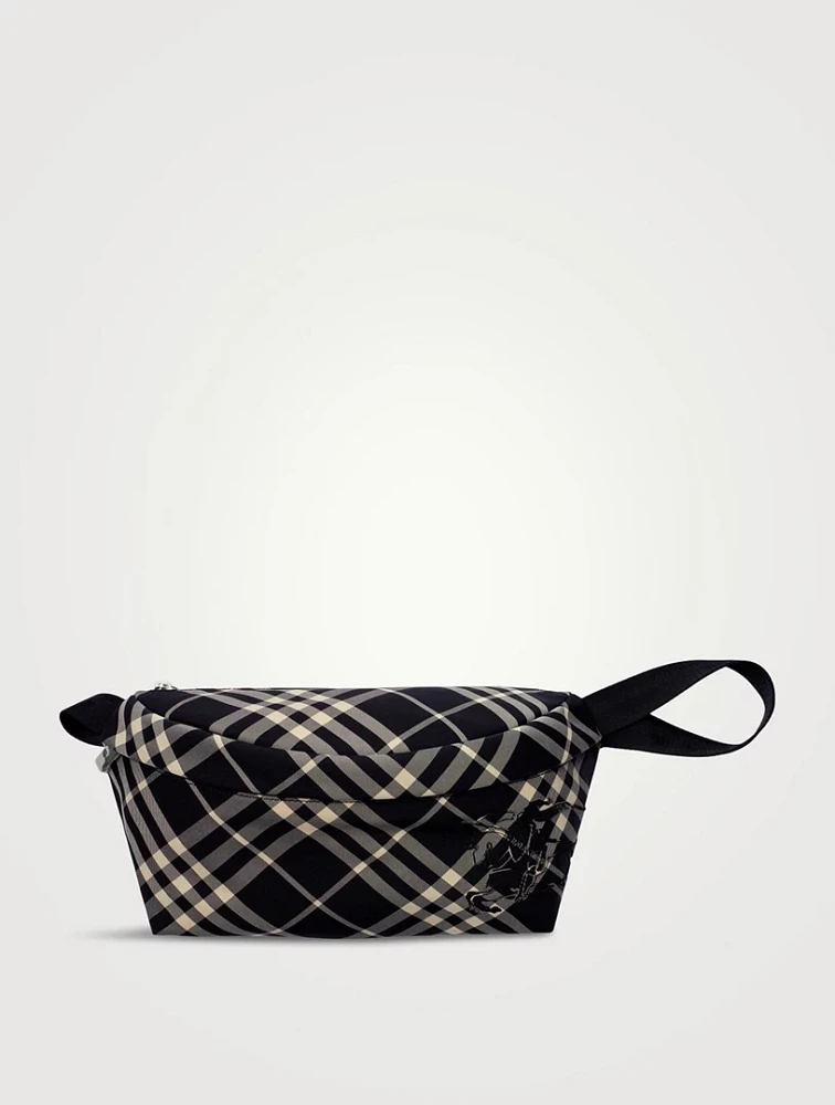 Check Belt Bag