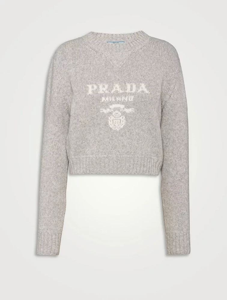 Wool And Cashmere Crew-neck Sweater