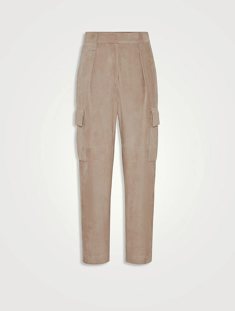 Suede Trousers