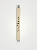 Reversible Logo Alpaca Wool Blend Scarf