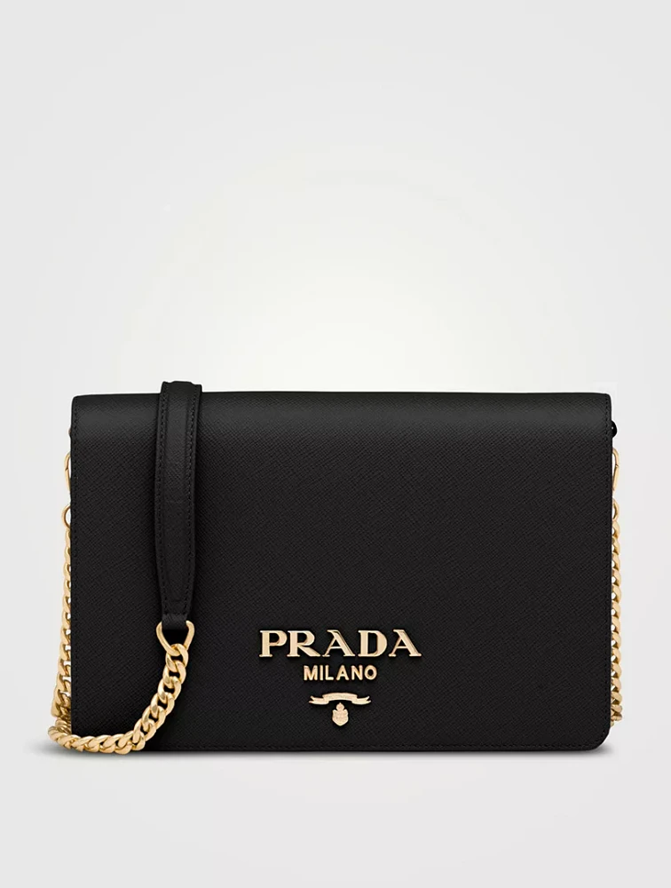 Saffiano Leather Mini Bag