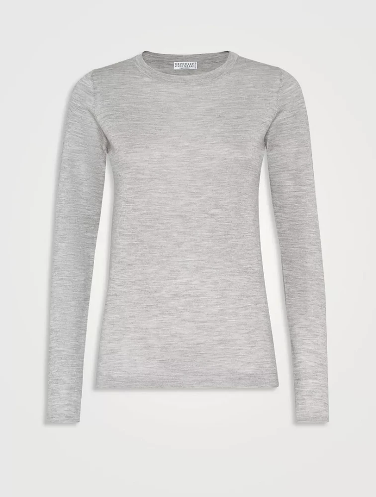 Cashmere And Silk Sweater