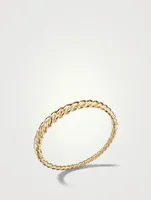 Pure Form® Cable Bracelet 18k Gold, 6mm