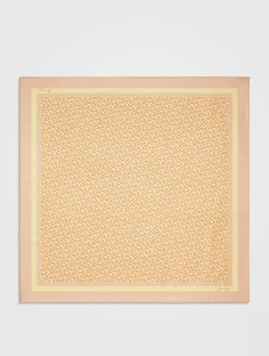 B Charm Silk Scarf