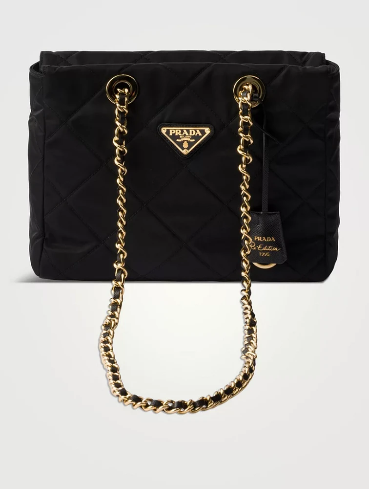 Prada Re-edition 1995 Chaîne Re-nylon Tote Bag