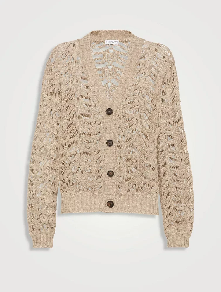 Foliage Lace Cardigan