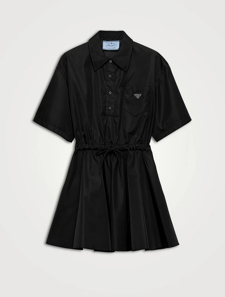 Short-sleeved Re-nylon Dress