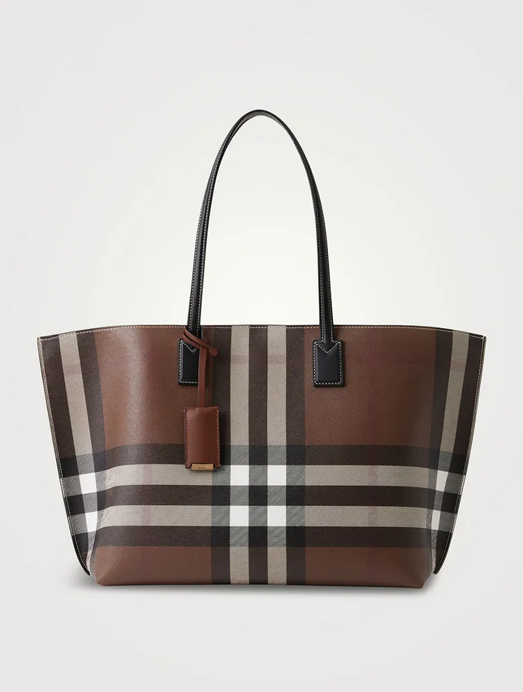 Medium Check Tote
