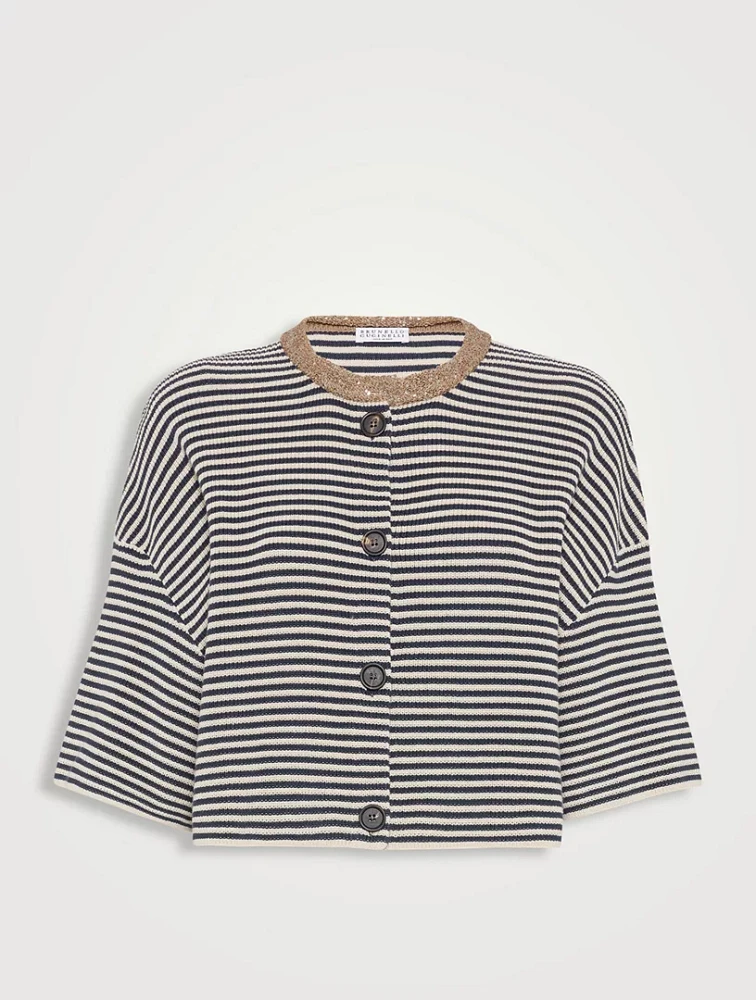 Cardigan With Collar