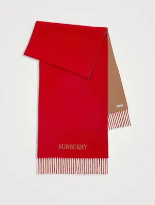 Reversible Ekd Cashmere Scarf