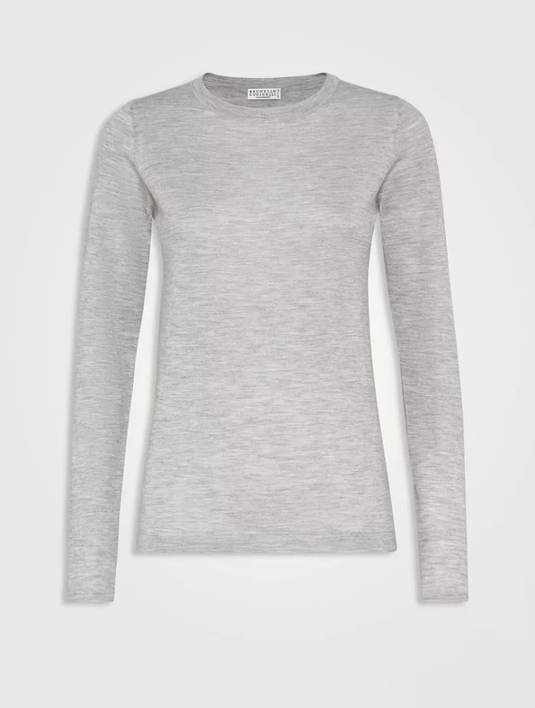 Cashmere And Silk Sweater