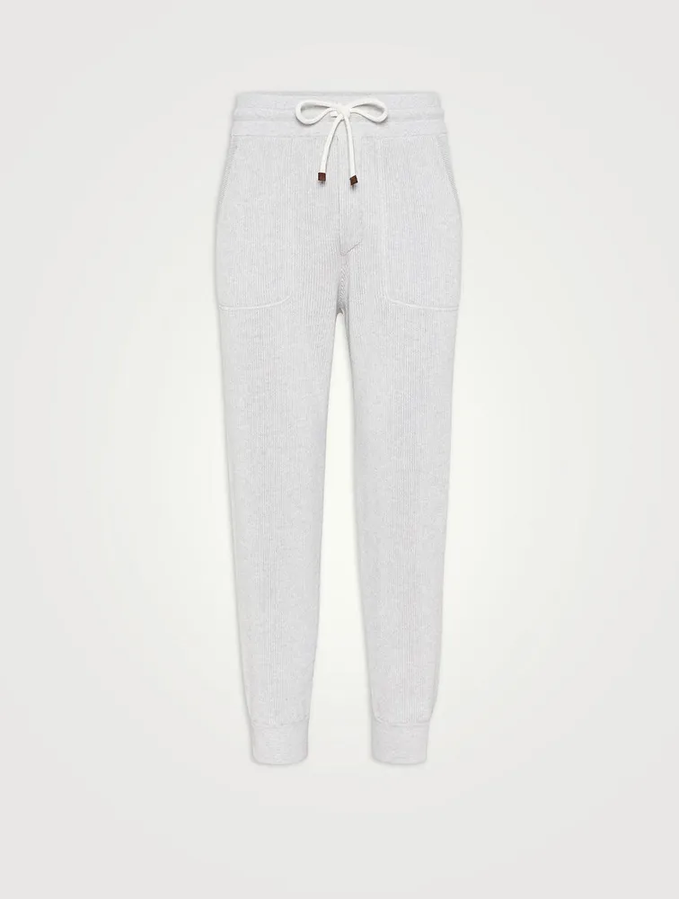 Cotton Knit Trousers
