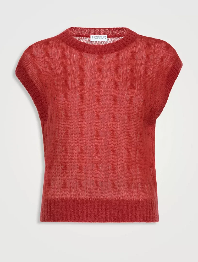 Knit T-shirt