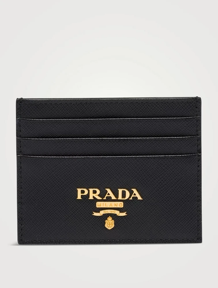Saffiano Leather Card Holder