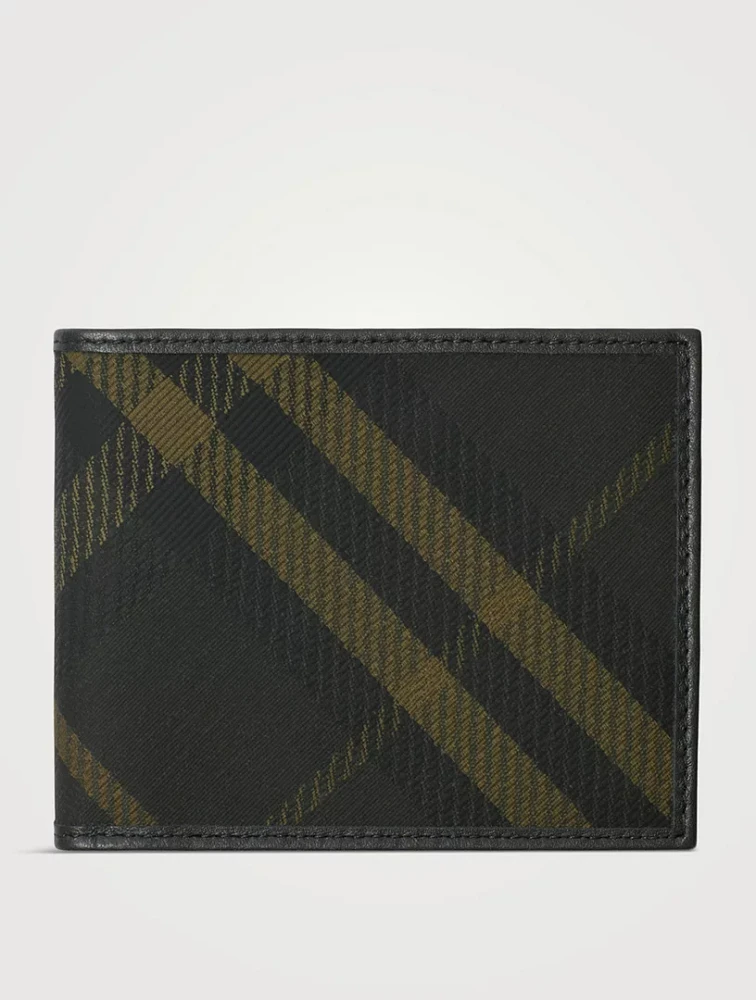 Check Slim Bifold Wallet