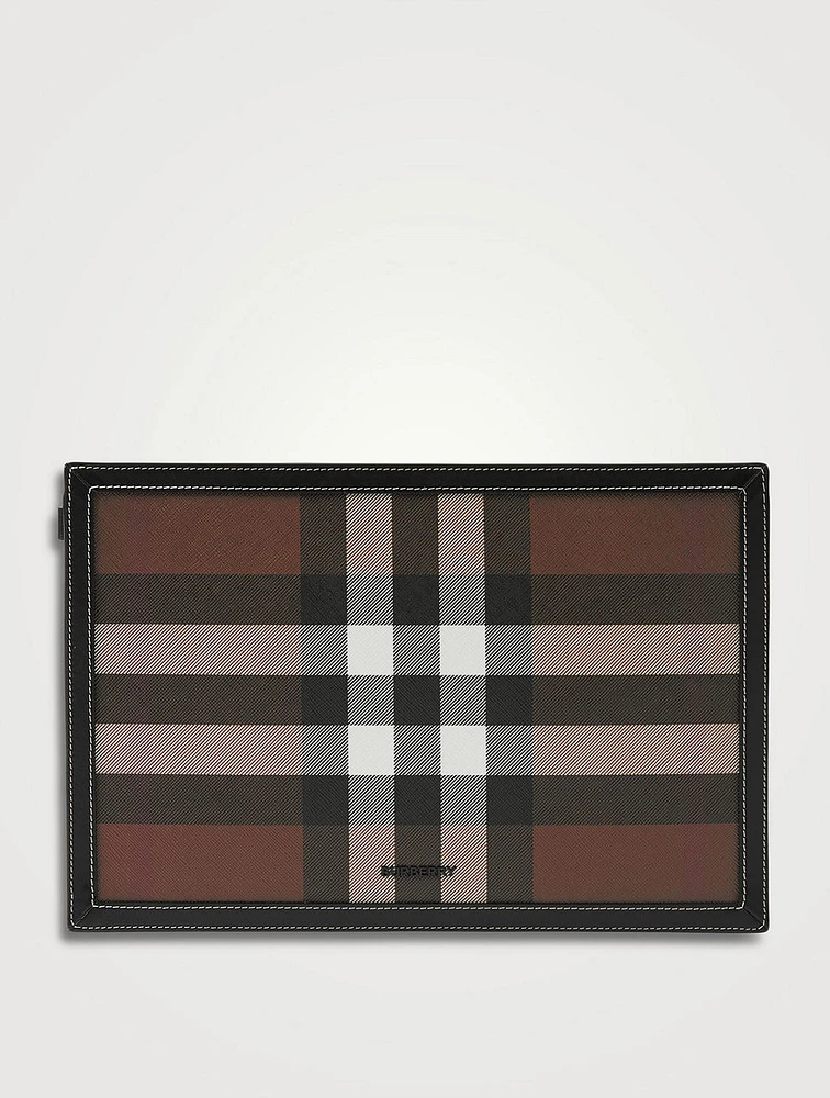 Check Zip Pouch