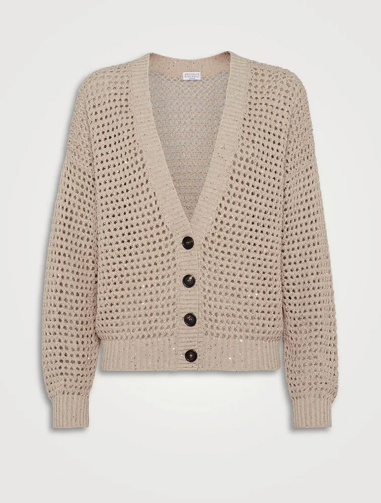 Dazzling Net Cardigan