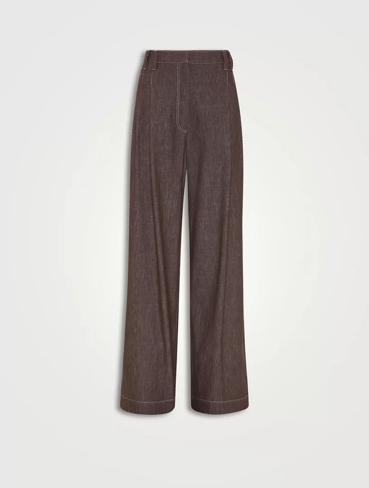 Wide Smart Trousers