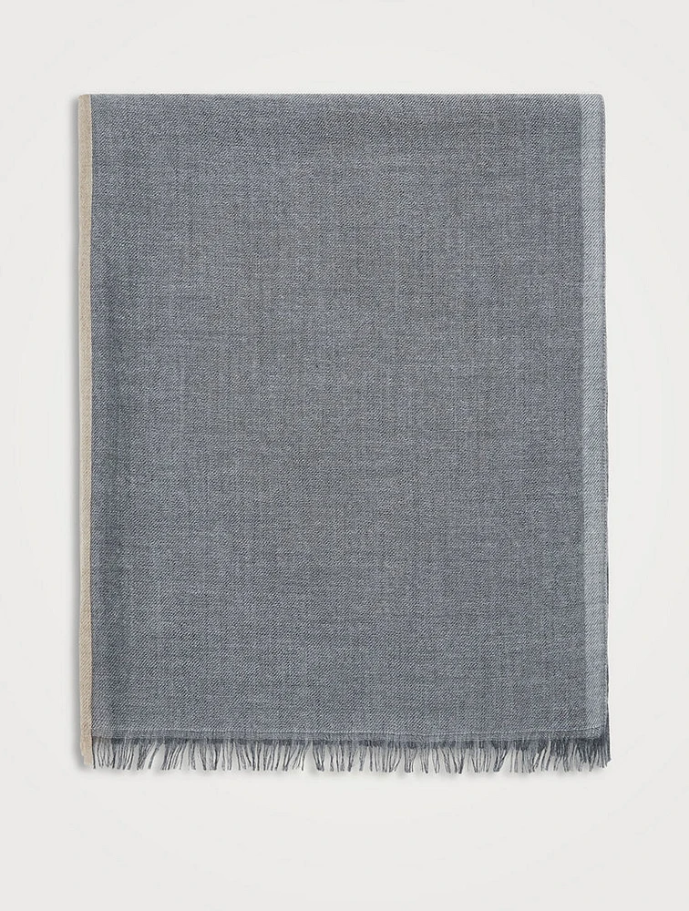 Cashmere And Silk Scarf