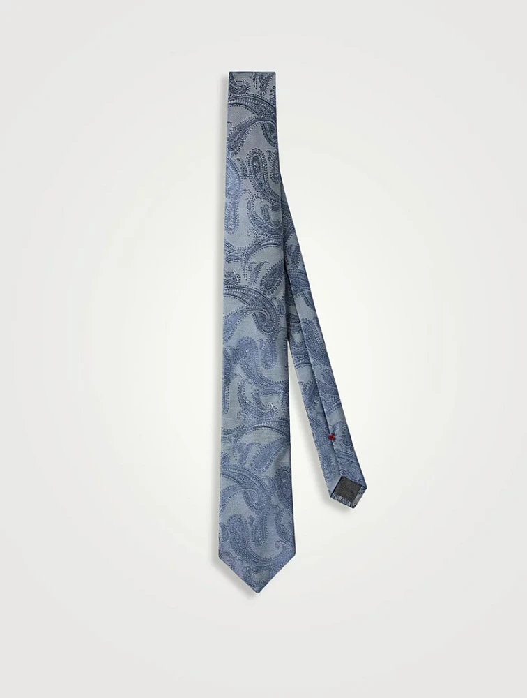 Silk Tie With Pattern