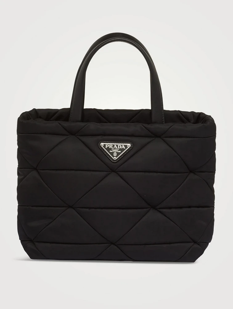 Padded Re-nylon Tote Bag