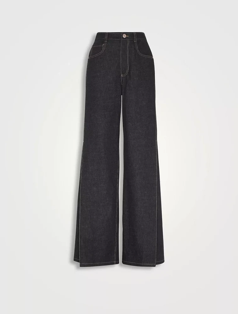 Loose Flared Trousers