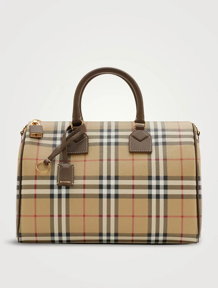 Medium Check Bowling Bag