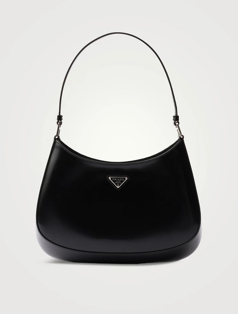 Prada Cleo Brushed Leather Shoulder Bag