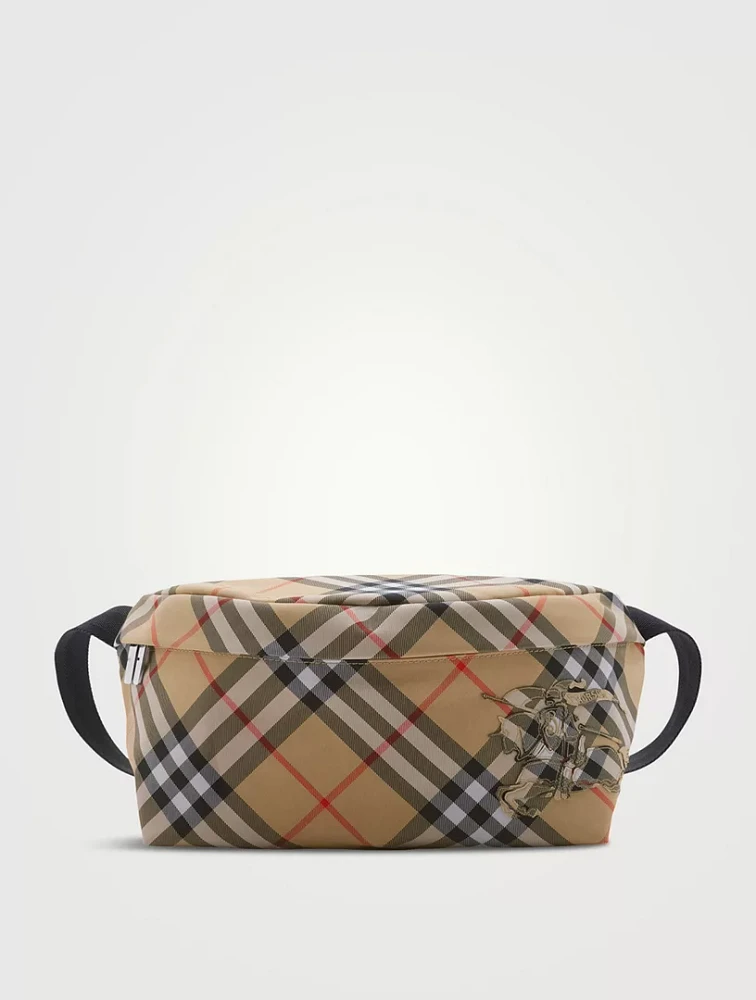 Check Belt Bag