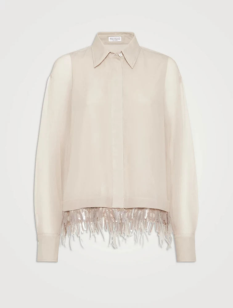 Dazzling Embroidery Shirt