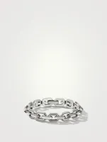 Deco Link Bracelet Sterling Silver