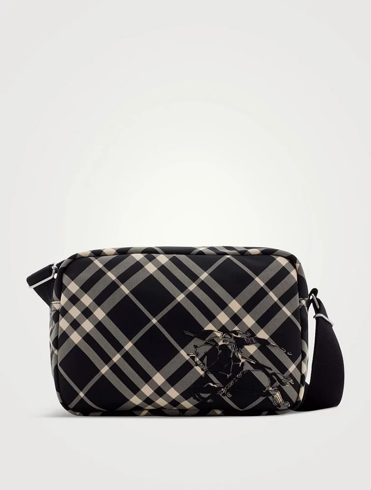 Check Crossbody Bag
