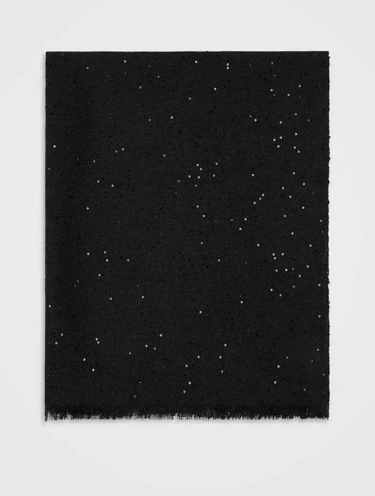 Cashmere And Silk Scarf