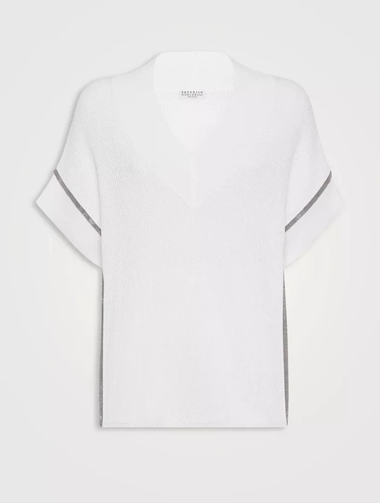 T-shirt With Monili