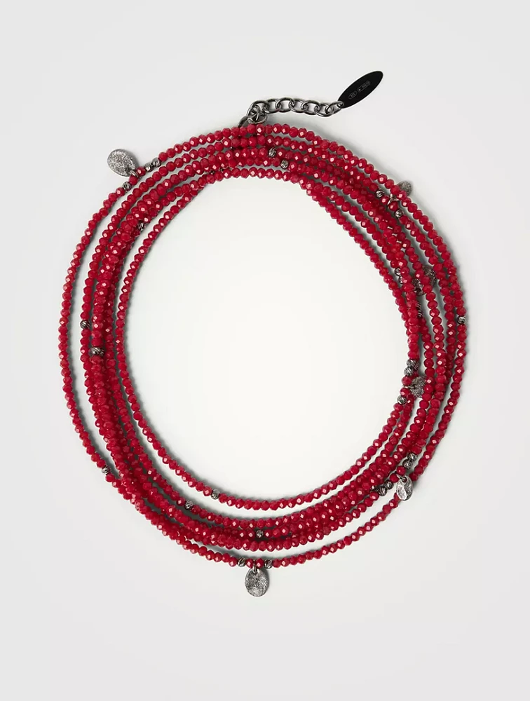 Vetro And Silver Bracelet