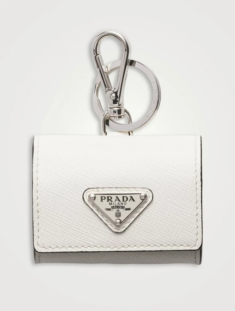 Saffiano Leather Headphone Case