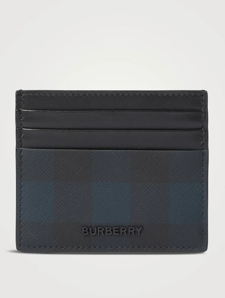 Tall Check Card Case