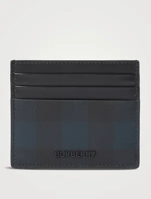 Tall Check Card Case
