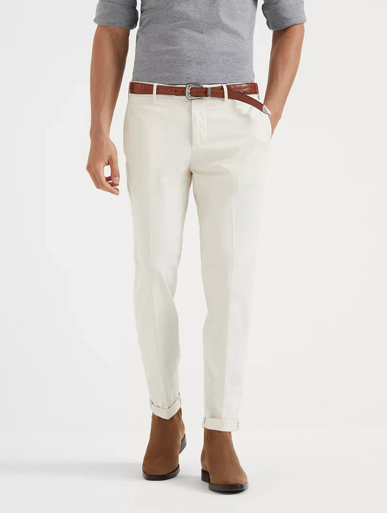 Gabardine Trousers