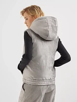 Down Vest With Monili