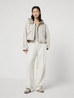 Linen And Silk T-shirt