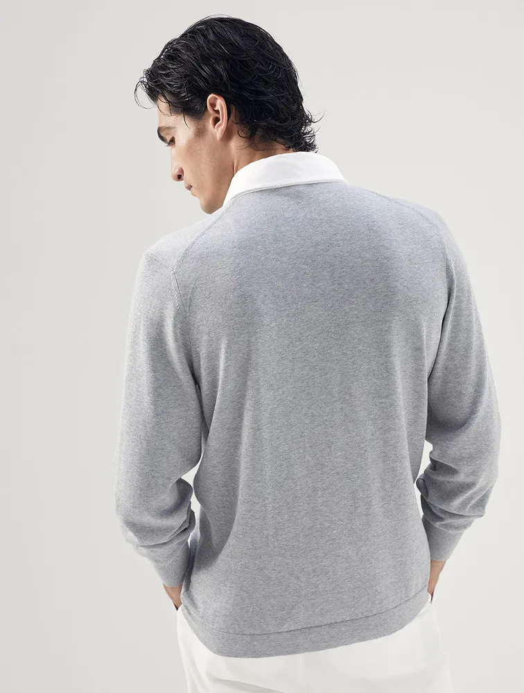 Knit Polo Shirt